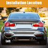 BMW 550i 535i Rear Bumper Reflector Strip Cover Left Side