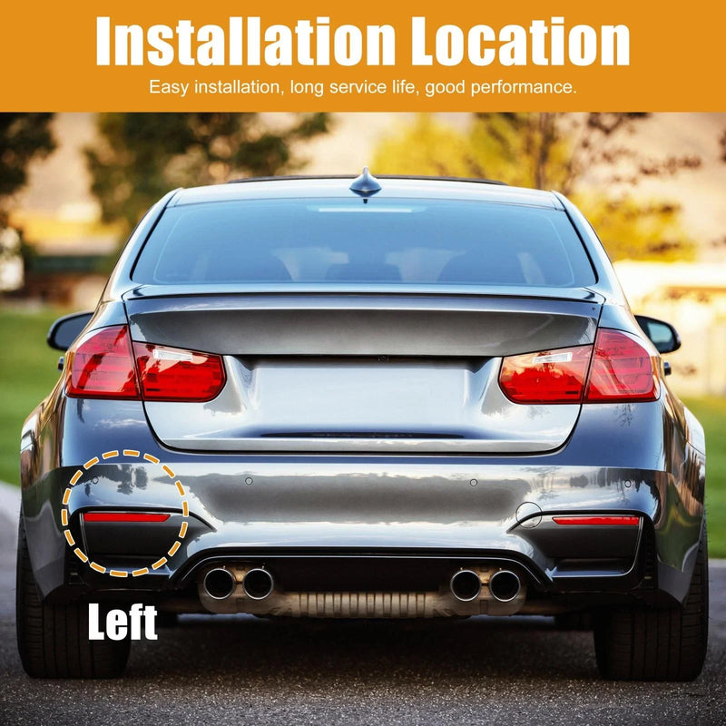 BMW 550i 535i Rear Bumper Reflector Strip Cover Left Side