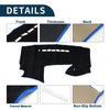 Mazda Premacy MK3 Sun Protector Black Blue Dashboard Cover Mat (2005-2016)