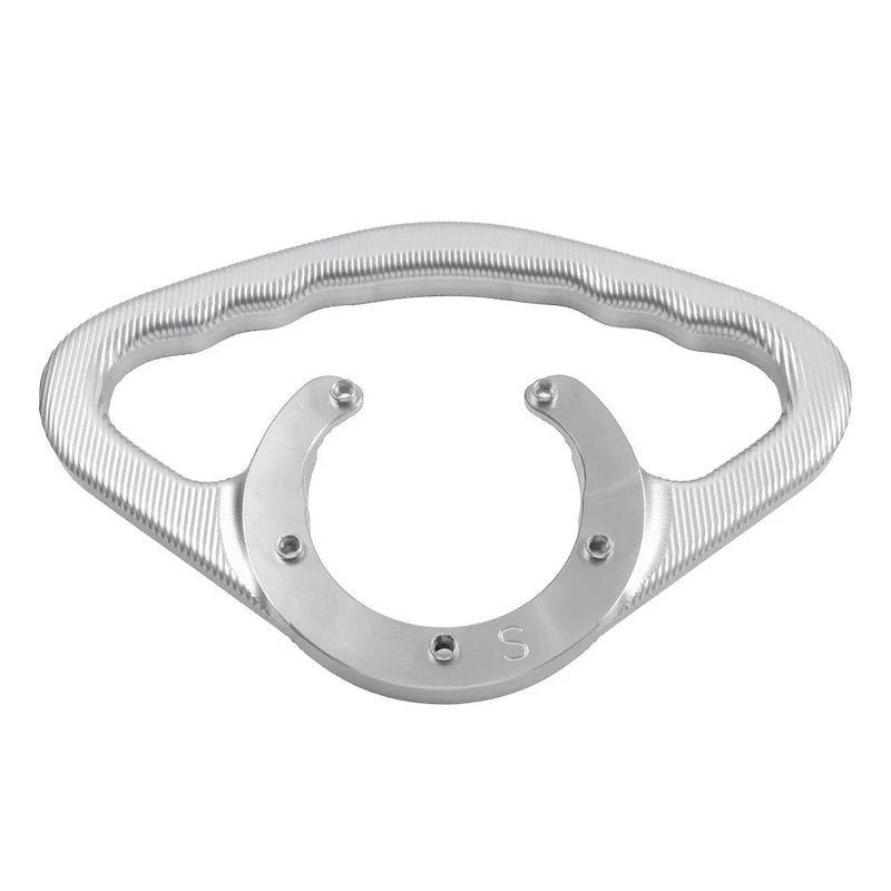 SUZUKI GSXR600 750 SV650 Silver Passenger Tank Hand Grab Handle (2004-2017)