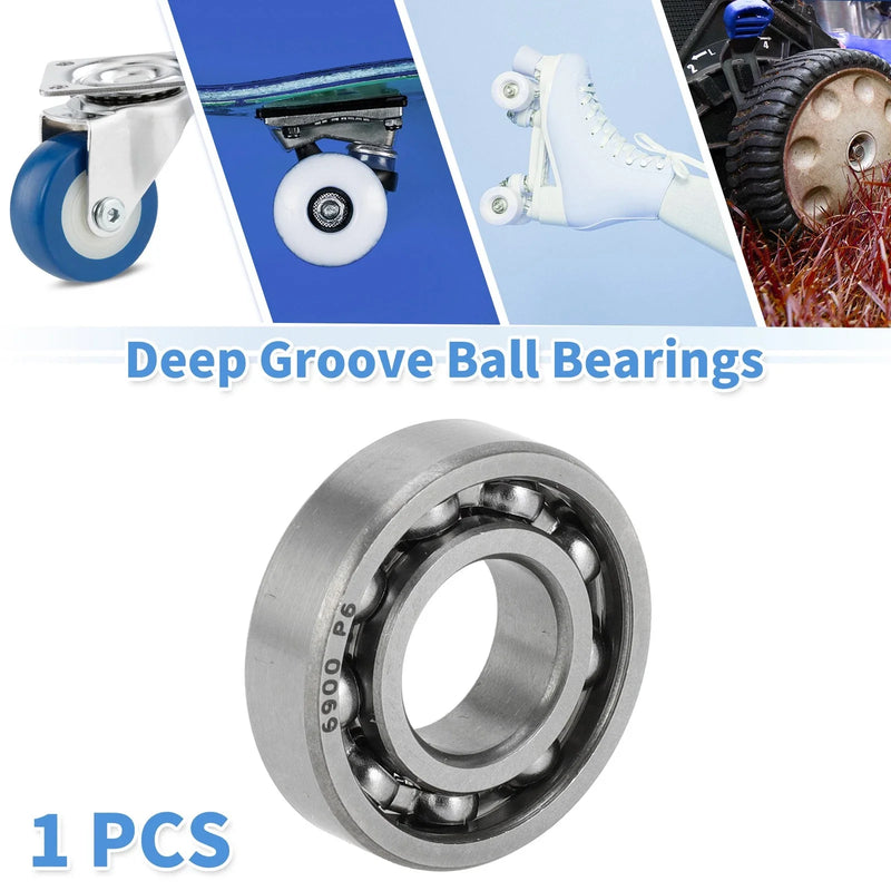 Deep Groove Ball Bearings 10x22x6mm Scooter Skateboard Wheel