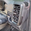 Ford Ranger ABS Front Side Vent Air Outlet Lid Carbon Fiber Cover Trim (2023)