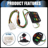 Toyota Highlander 1 Set 4-Way Flat Trailer Wiring Harness (2020–2021)