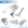 Chevy SBC 305 Polished Long Water Pump Alternator Bracket Kit