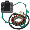 Yamaha YFM450FWAD Kodiak 450 Stator, Regulator Rectifier, Gasket (2012-2014)