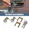 Dodge B100 D150 250 350 W100 W200 Car Door Lock Cylinder Set with Keys