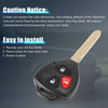 Toyota Camry (2007-2010) - 3 Button Key Remote Case