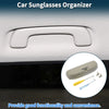 Toyota Camry 2018-2022 Eyeglasses Holder Storage Beige Sunglasses Case