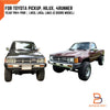 Toyota Hilux Front Door Seal Weatherstrip (1984-1988)