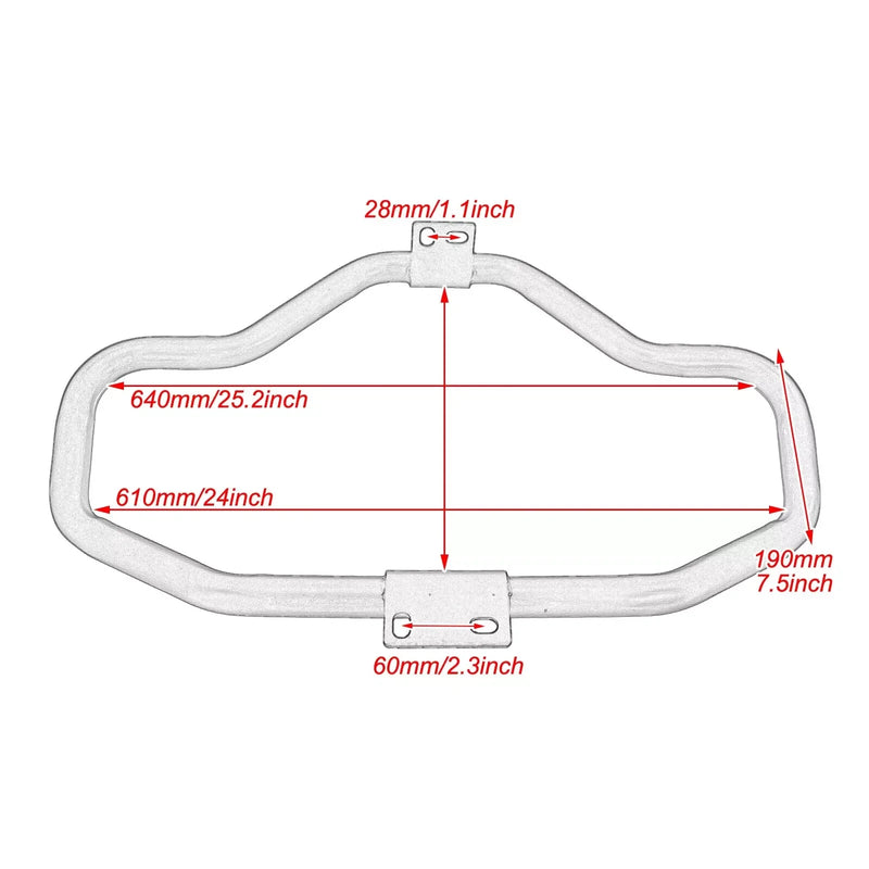 Harley Sportster 883 1200 Highway Guard Crash Bar (2004-2023)