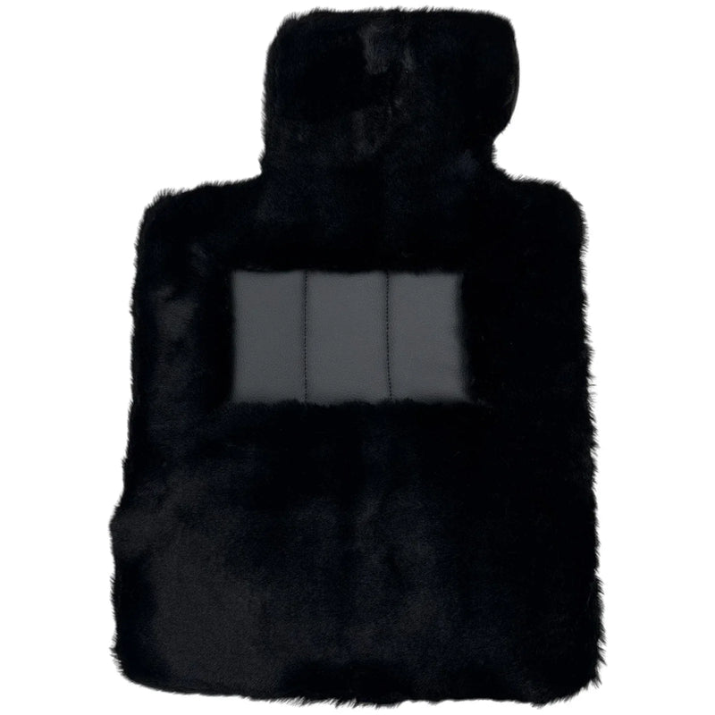 BMW 7 Series F02 (2009-2015) - AutoWin Black Sheepskin Floor Mats