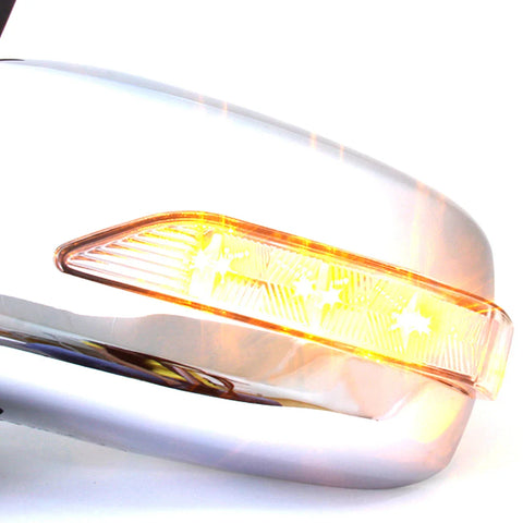 Nissan Navara Pathfinder 2005-2014 Electric Door Mirror Set w/LED