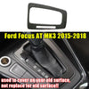 Ford Focus Carbon fiber ABS Gear Shift Panel Cover Trim (2015–2018)