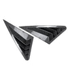 Audi A3 S3 RS3 Sedan Carbon Rear Window Louver Cover Trim (2014-2020)