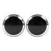 Harley Electra Road Glide Sportster Black Front Axle Nut Covers
