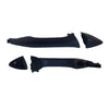 Hyundai i30 GD Set of 2 Rear Left + Right Door Handle Black (2012–2017)