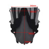 Yamaha YZF-R3 2019-2023 Black Windshield Deflector