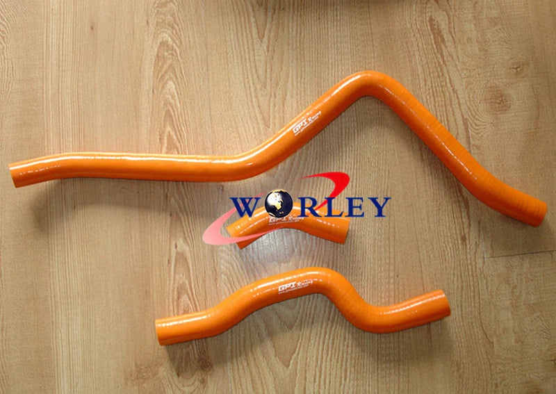 Yamaha Raptor 660 YFM660 RED Silicone Radiator Hose (2001-2005)
