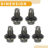 Lincoln Oil Drain Plug Thread Repair (5 Pcs)