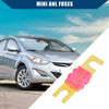 Car Motorcycle - Gold Tone Pink 10 x Mini ANL 200A Fuses