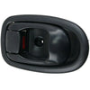 Kia Spectra, Hyundai Elantra Interior Door Handle (Black) (2000-2006)