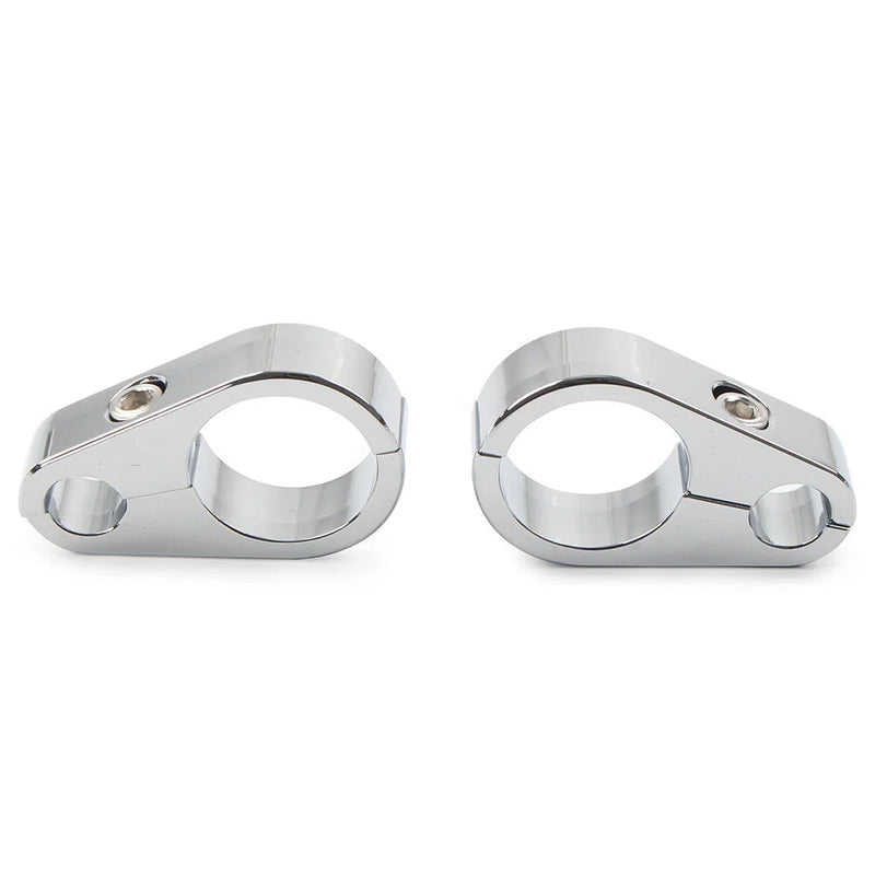 Harley 1" Handlebar Motorcycle Brake Clutch Cable Wire Clamp Clip