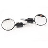 Universal Motorbike CNC Black 7/8" Round Bar End Mirrors