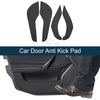 Ford EcoSport (2018) - Black Set Car Door Anti Kick Pad Sticker Protector