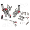 Suzuki GSXR1000 Adjustable Rearset Footrest Pegs (2009-2016)