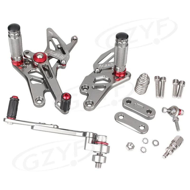 Suzuki GSXR1000 Adjustable Rearset Footrest Pegs (2009-2016)