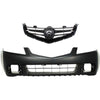 Front Bumper Cover Grille Kit For 2004-05 Acura TSX