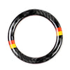 Mercedes-Benz A B C GLC Carbon Fiber Engine Start Stop Button Ring Cover