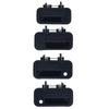 Holden Rodeo Front Left & Right Outer Door Handles 4pc Black (1988–2003)