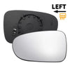 Ford Galaxy Left Side Heated White Mirror Glass (1995-2006)
