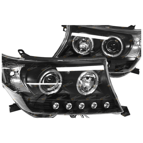 Toyota Landcruiser 200 Series Angel Eye 2 x Headlights (2007–2015)