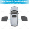 LDV T60 Ute (2017-2024) UVA & UVB Protection Rear Magnetic Sun Blind Mesh