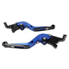 Kawasaki Z1000 ZX9R ZX6R CNC Blue Extendable Brake Clutch Levers (2003-2023)