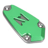 Kawasaki Z1000 Green Front Brake Fluid Reservoir Cover Cap (2010-2017)