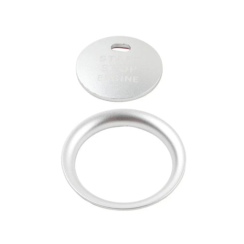 Mazda 3 6 CX-5 Silver Engine Start Push Button Cover Ring Trim (2004-2023)