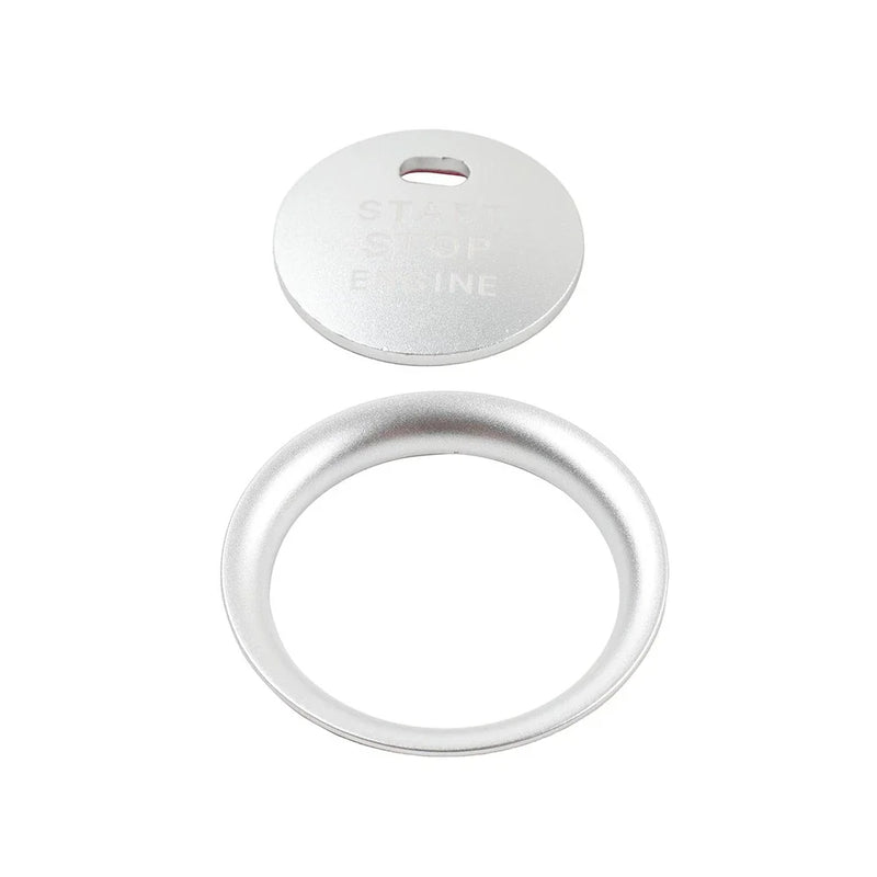 Mazda 3 6 CX-5 Silver Engine Start Push Button Cover Ring Trim (2004-2023)