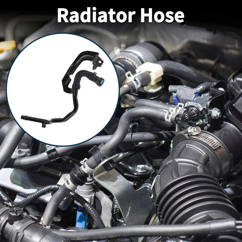 Land Rover Discovery V (2017-2023) Rubber Metal Black 1 Pc Radiator Hose
