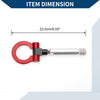 Toyota Yaris (23cm) Red Tow Hook Ring (2006-2020)