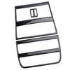 BMW 5 Series 3x Carbon Fiber Rear Air Vent Outlet Frame (2011-2017)