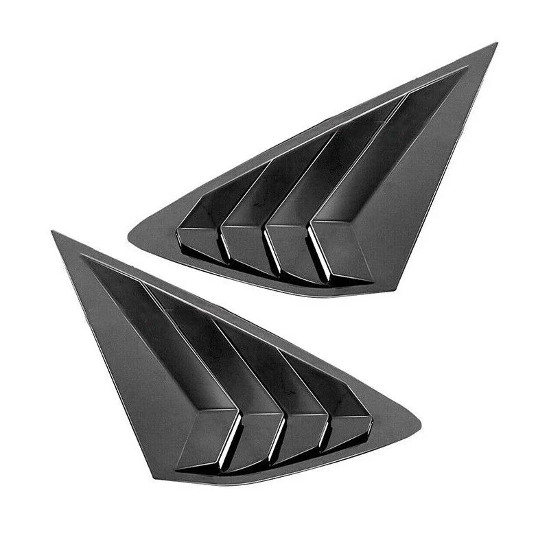 Honda Accord 2 x Matte Black Rear Side Window Louvers (2023-2024)
