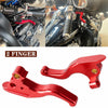 Harley Touring Road Glide FLTRU FLHR Finger Clutch & Brake Levers Red (2009-2023)