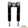 Harley Sportster Dyna Softail 1-1/8" Handlebar Pullback Riser 6"