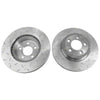 BF FG XR6 XR8 Front Drilled Slotted Disc Brake Rotors (2005-2013)