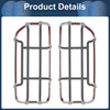 Ford Bronco (2 x) - White Headlight Trim Bezels