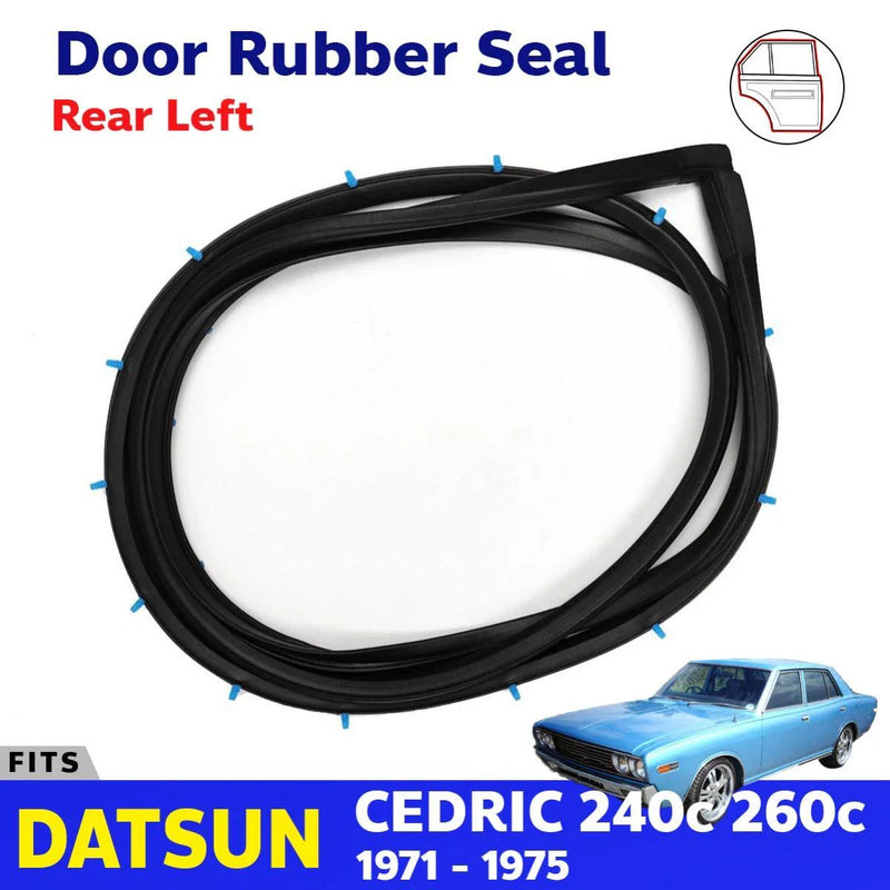 Weatherstrip Door Rubber Rear Right Fits Datsun Nissan Cedric 240C 260C 4D Sedan