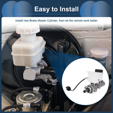Mazda Protege Brake Master Cylinder with Reservoir (1995-1996)